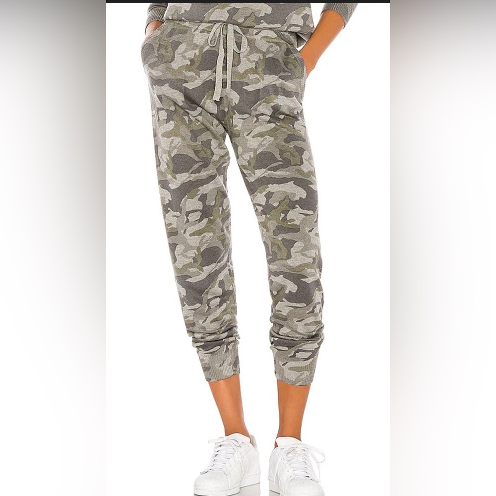 bobi Olive Camouflage Jogger Pants from Revolve